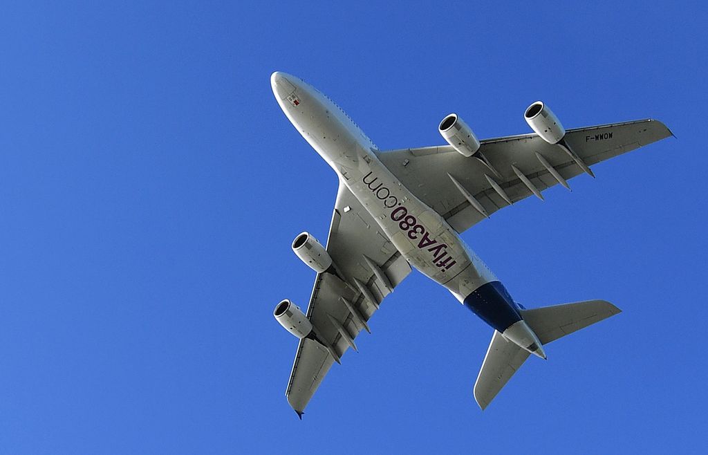 &nbsp;Un Airbus A380