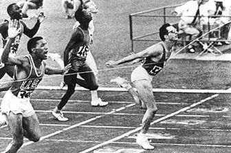 &nbsp;Livio Berruti oro nel 200 metri ai Giochi di Roma 1960
