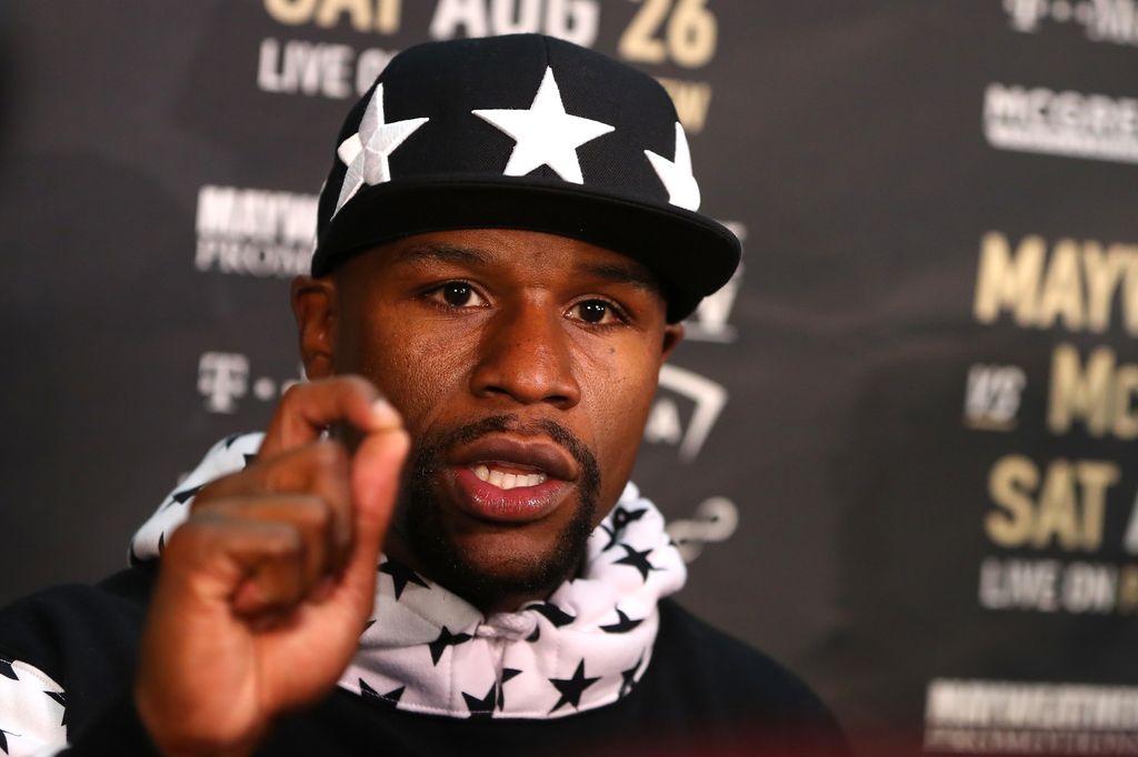 &nbsp;Floyd Mayweather Jr (Afp)
