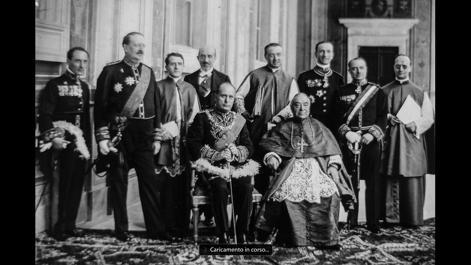 La firma dei Patti Lateranensi (1929)&nbsp;