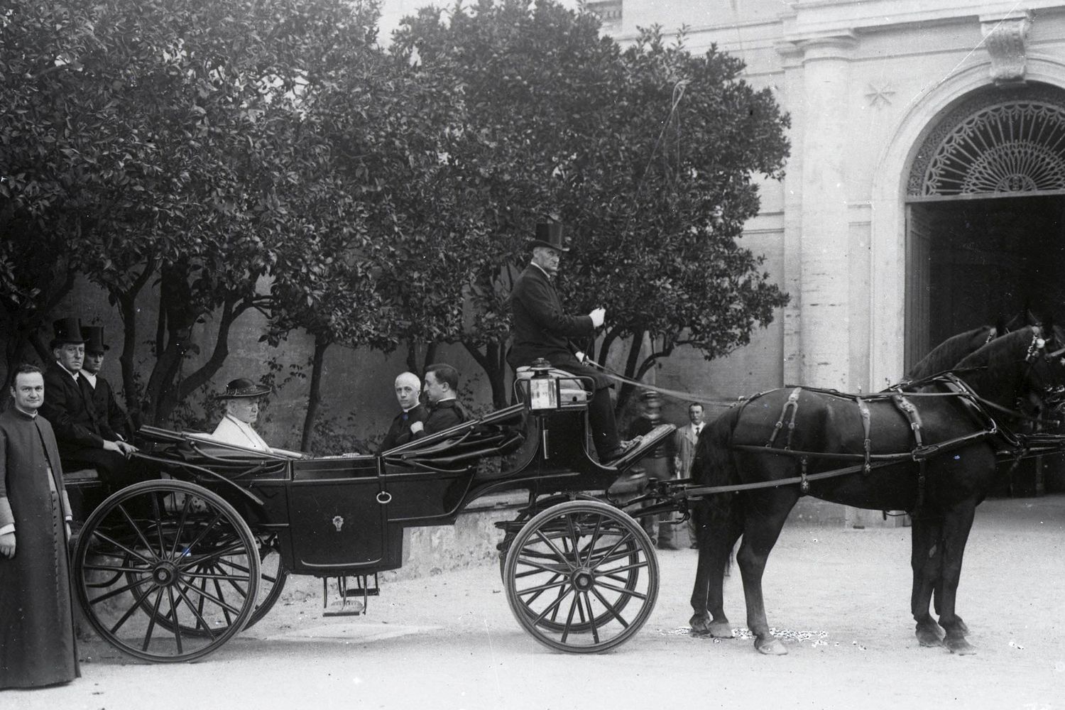 San Pio X in carrozza&nbsp;