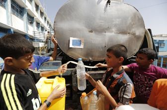 &nbsp;Oxfam, distribuzione dell'acqua a Gaza