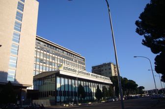 &nbsp;Il palazzo dell'Acea, quartiere Ostiense di Roma