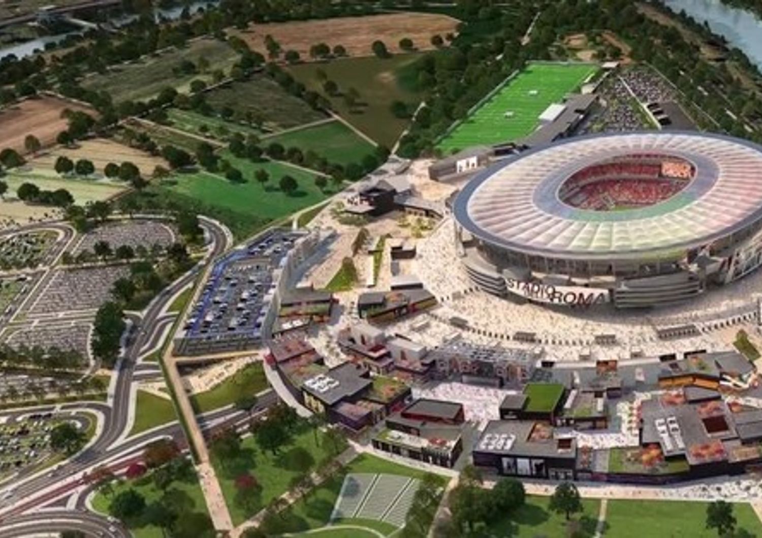 &nbsp;Stadio Roma, nuovo progetto