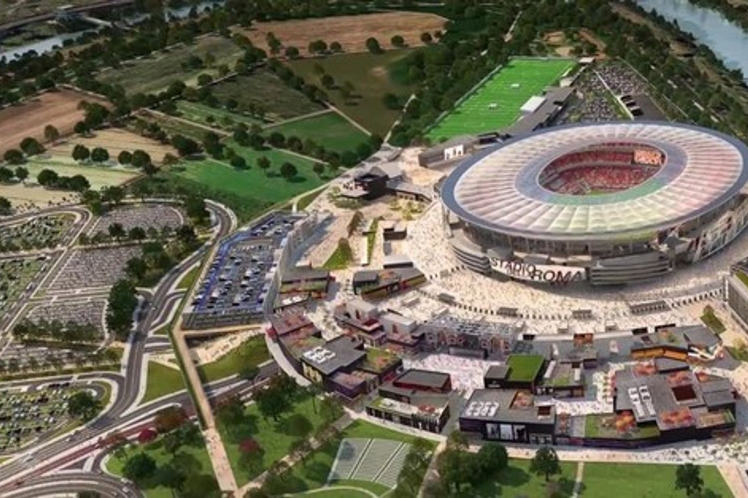&nbsp;Stadio Roma, nuovo progetto