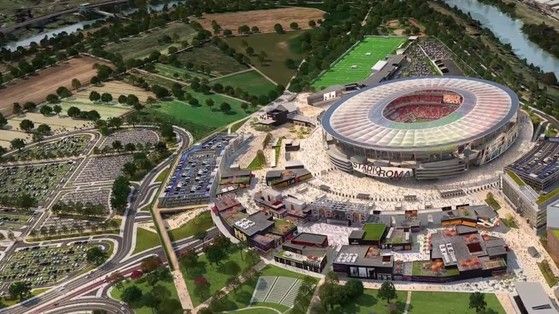 &nbsp;Stadio Roma, nuovo progetto