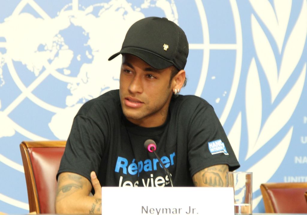 &nbsp;Neymar ambasciatore