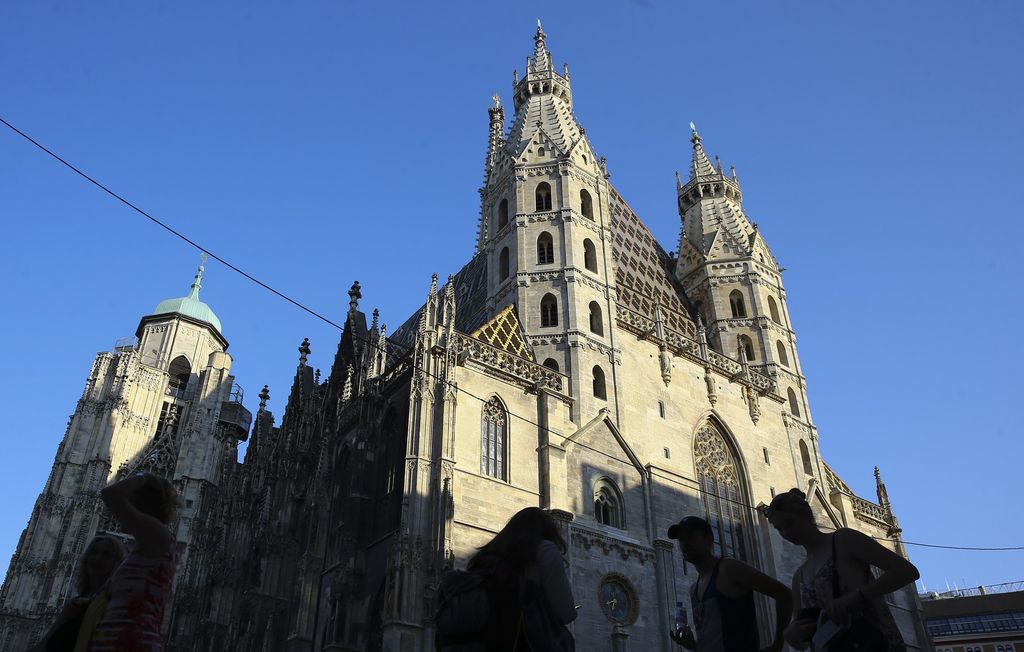 &nbsp;La cattedrale di Santo Stefano, a Vienna