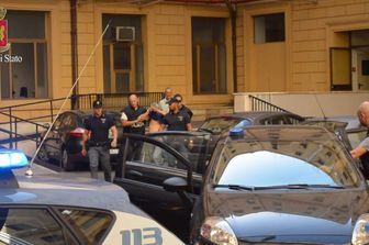 arresto Maurizio Diotallevi (fotogramma video)&nbsp;