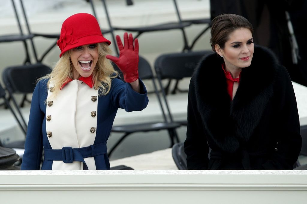 &nbsp;Kellyanne Comway e Hope Hicks