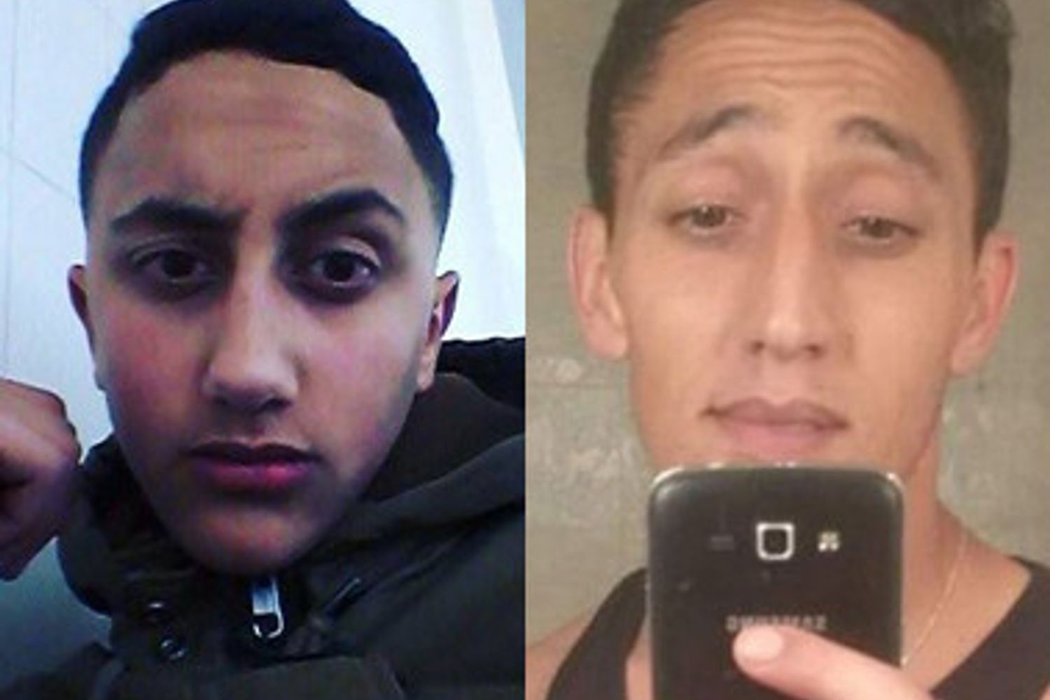 A sinistra Moussa Oukabir, 18 anni. A destra suo fratello maggiore, Driss, 28.&nbsp;