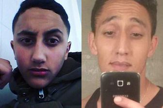 A sinistra Moussa Oukabir, 18 anni. A destra suo fratello maggiore, Driss, 28.&nbsp;