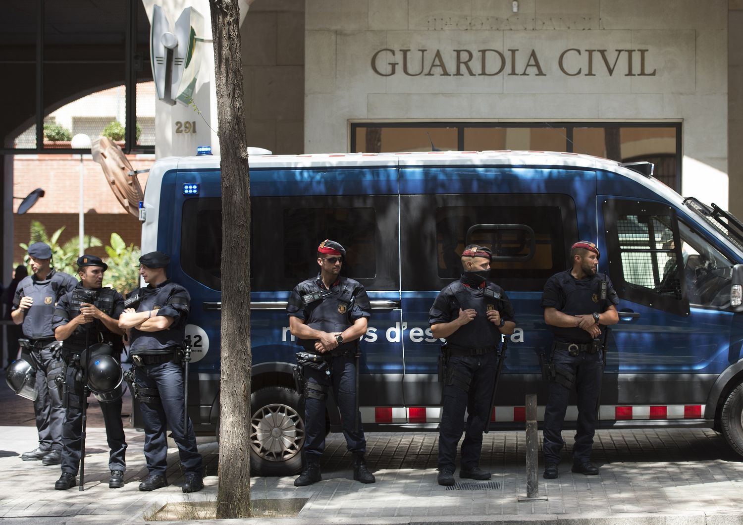 &nbsp;Mossos, Barcellona