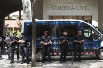 &nbsp;Mossos, Barcellona