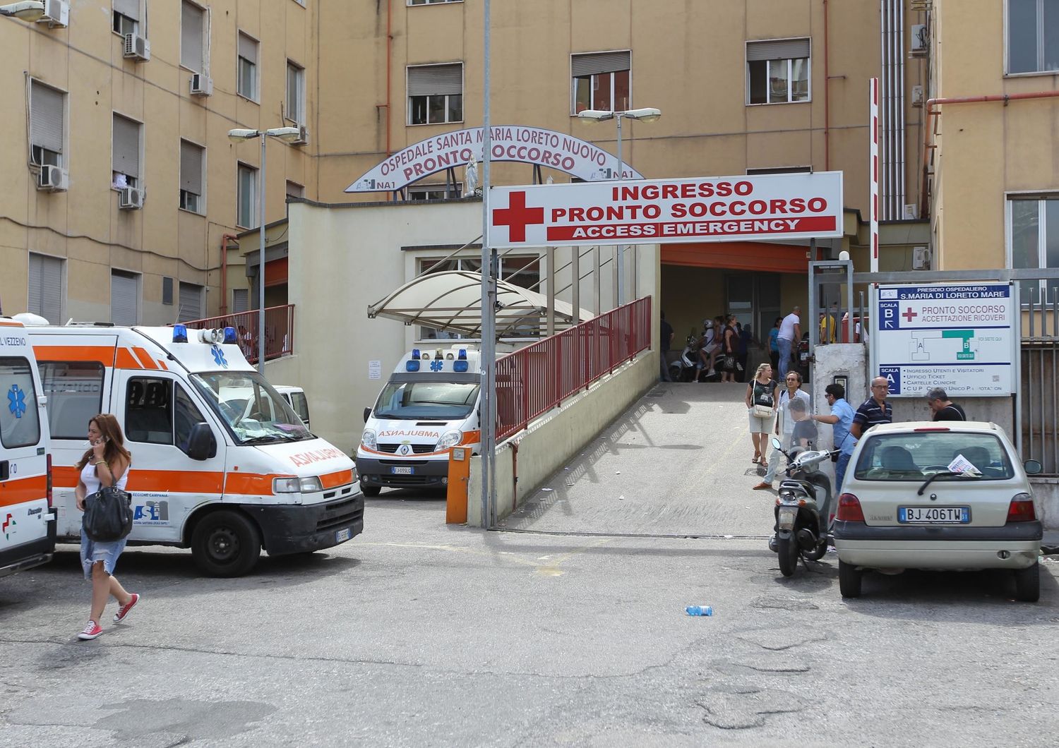 &nbsp;L'ospedale di Loreto Mare