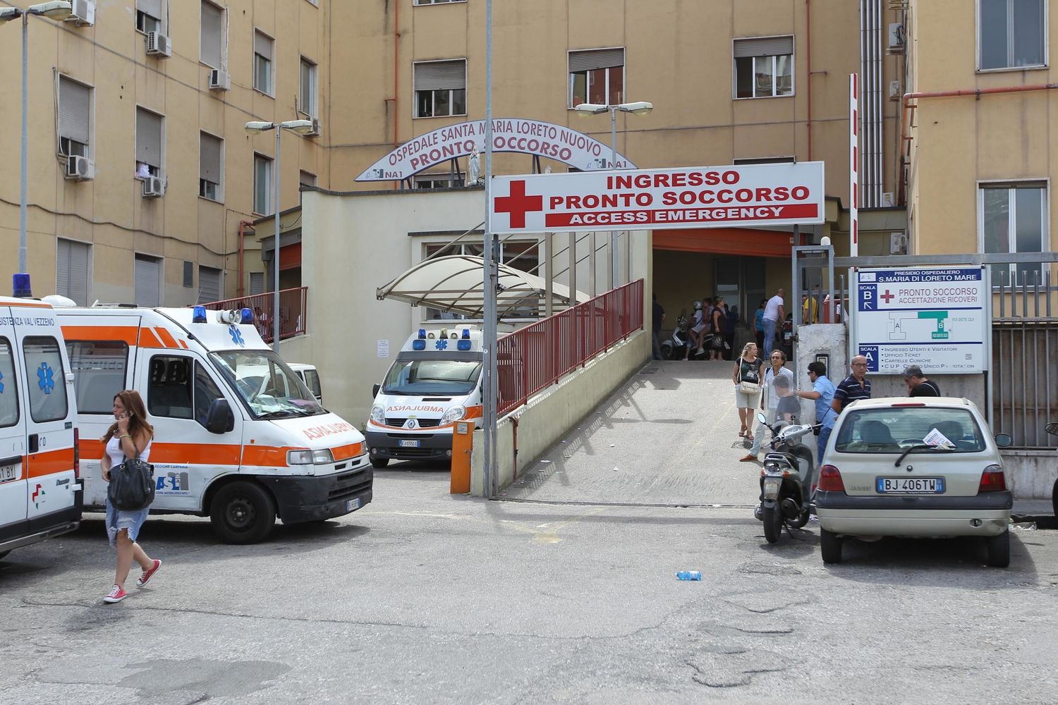 &nbsp;L'ospedale di Loreto Mare