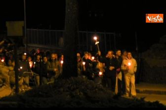 Fiaccolata notturna Amatrice&nbsp;