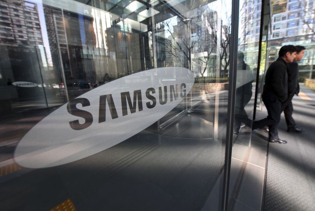 &nbsp;L'ingresso del quartier generale di Samsung