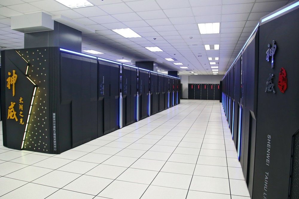 &nbsp;ll supercomputer cinese Sunway-Taihulight