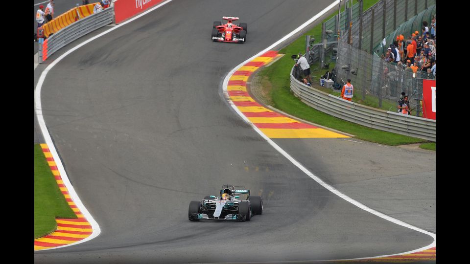&nbsp;Vittoria per Hamilton al Gran Premio del Belgio. Vettel secondo davanti a Ricciardo, quarto Kimi Raikkonen