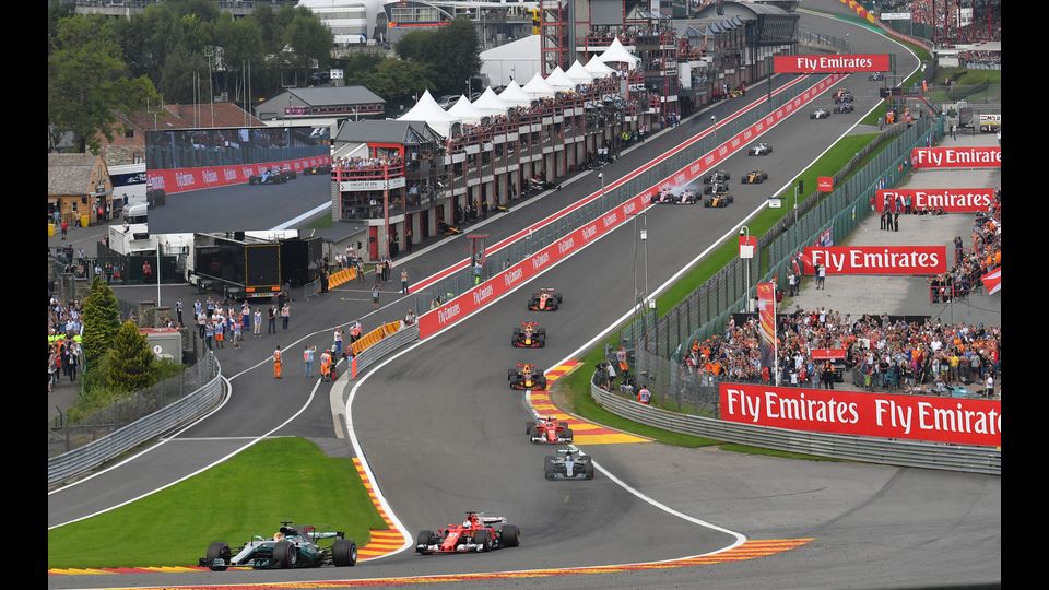 &nbsp;Vittoria per Hamilton al Gran Premio del Belgio. Vettel secondo davanti a Ricciardo, quarto Kimi Raikkonen