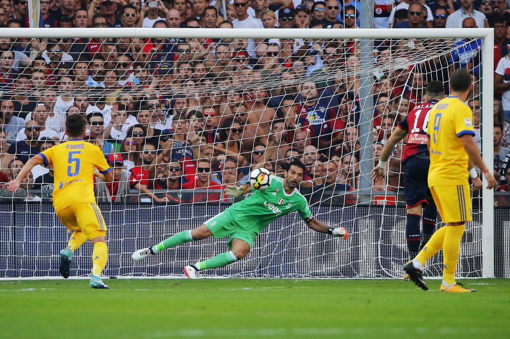 &nbsp;Il tiro di Galabinov fulmina Buffon