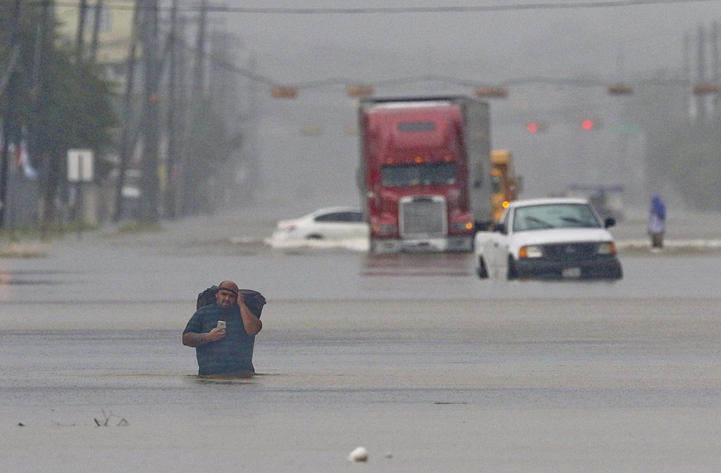 &nbsp;Le inondazioni a Houston