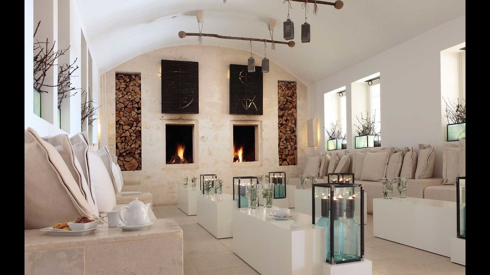 &nbsp;Hotel Borgo Egnazia, il bar del portico