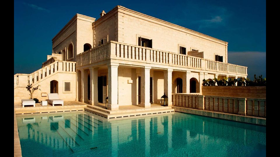 &nbsp;Hotel Borgo Egnazia, la piscina della villa