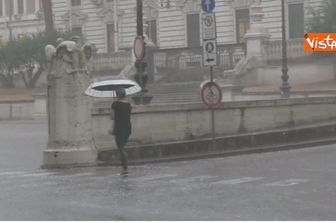 &nbsp;Pioggia a Roma