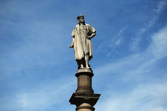 Statua di Cristoforo Colombo, New York (Afp) &nbsp;
