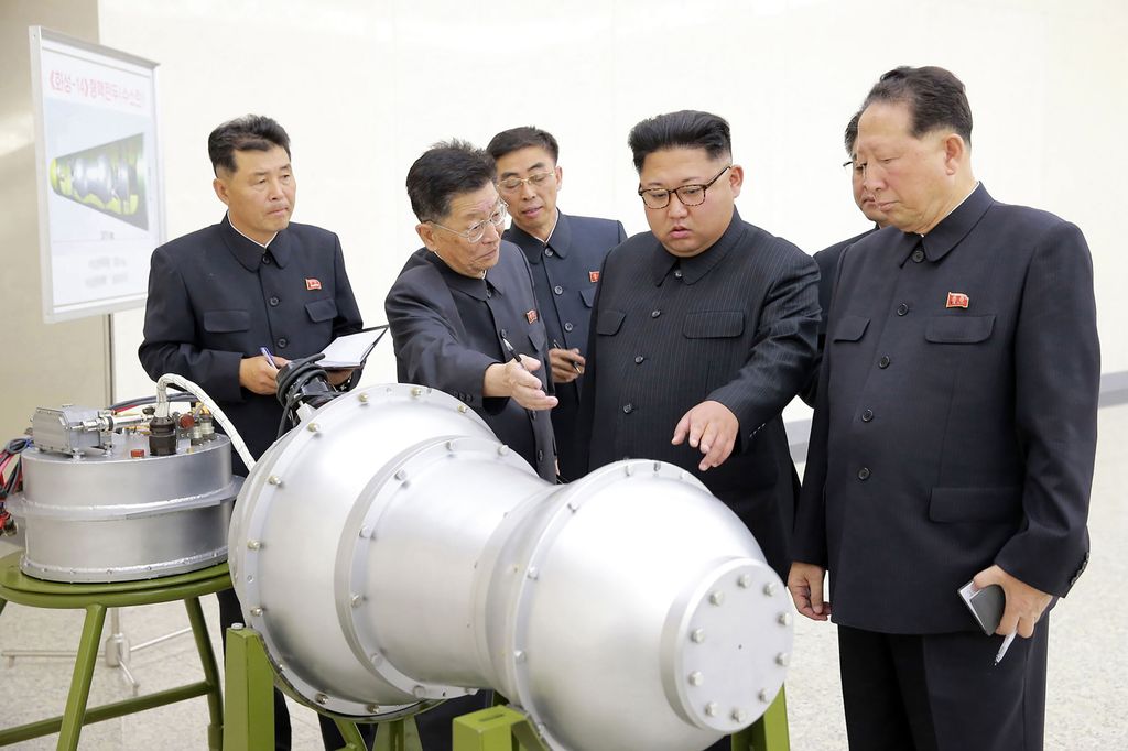 Missili Nord Corea, Kim Jong-Un (Afp)&nbsp;