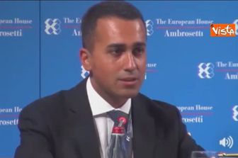 &nbsp;Di Maio Seminario Ambrosetti a Cernobbio