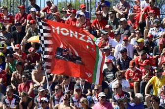 &nbsp;Il Gran Premio di F1 a Monza (Afp).