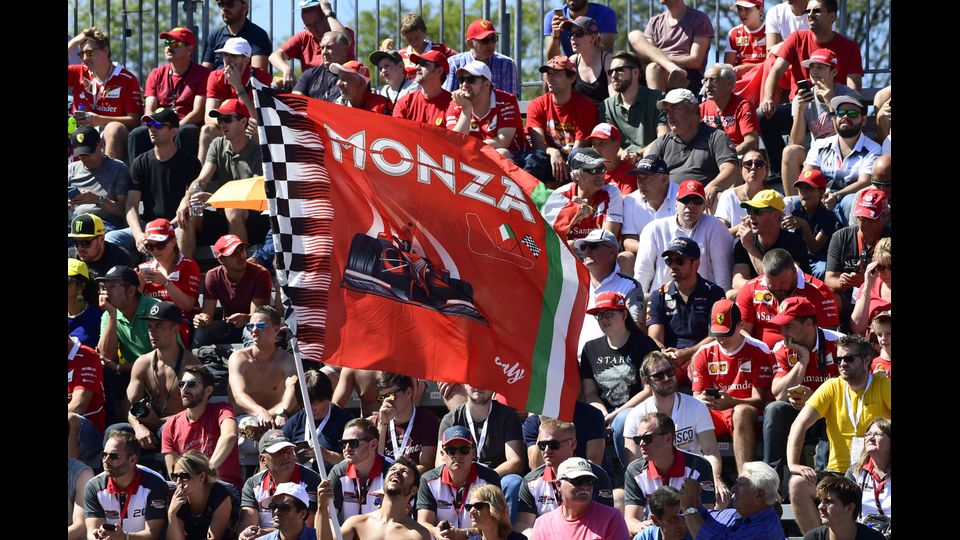 &nbsp;Il Gran Premio di F1 a Monza (Afp).