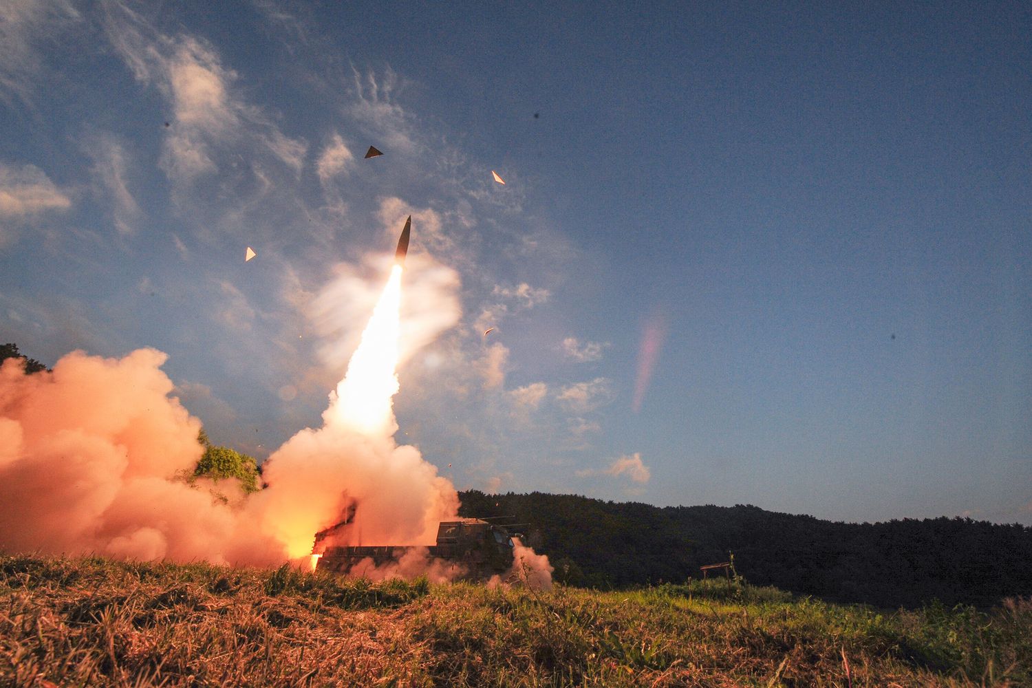 Il test del missile balistico sudcoreano Hyunmoo II&nbsp;