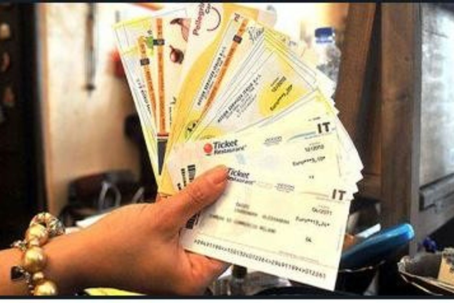 &nbsp;Buoni pasto, ticket restaurant