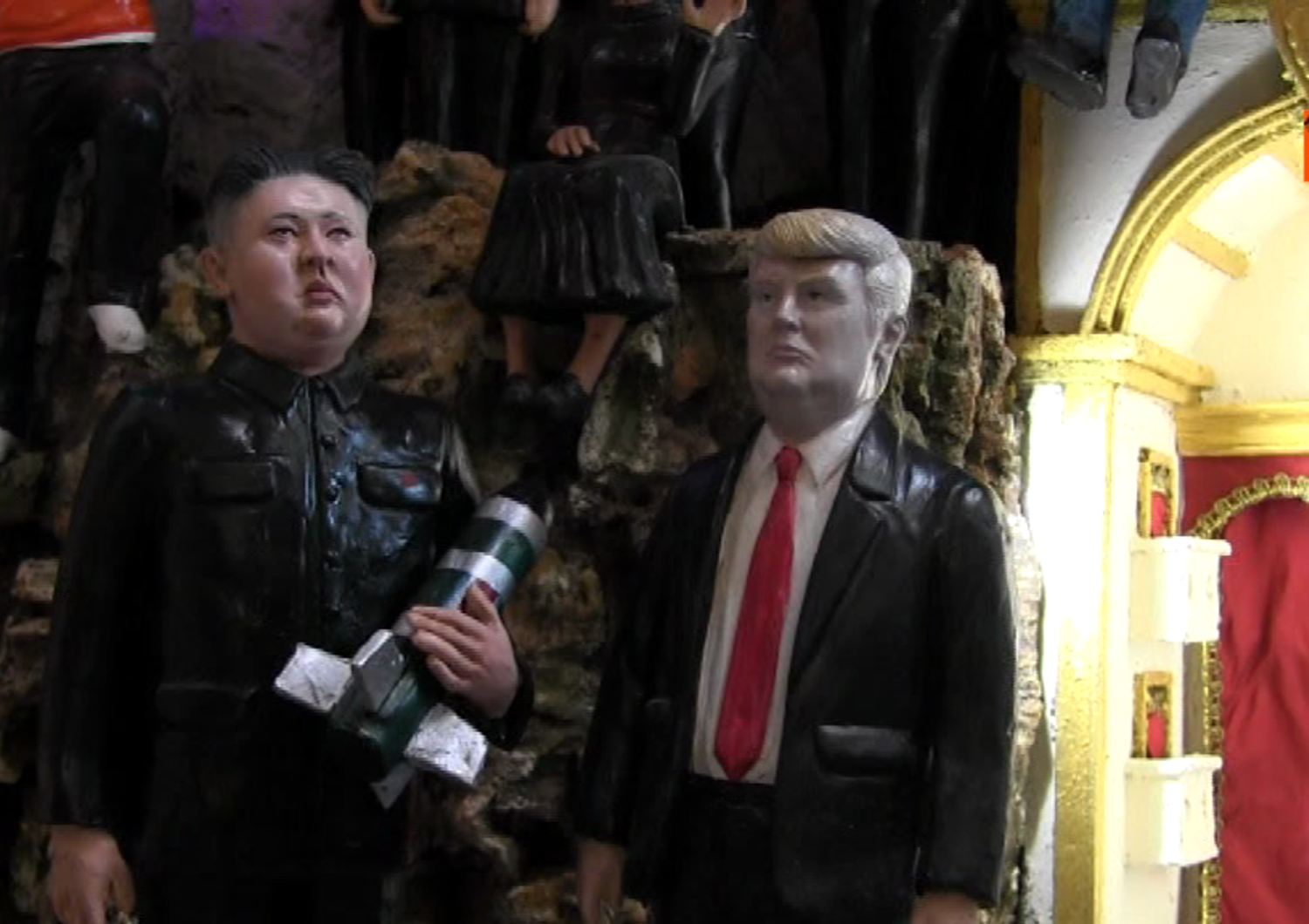 &nbsp;Trump e Kim Jong-Un