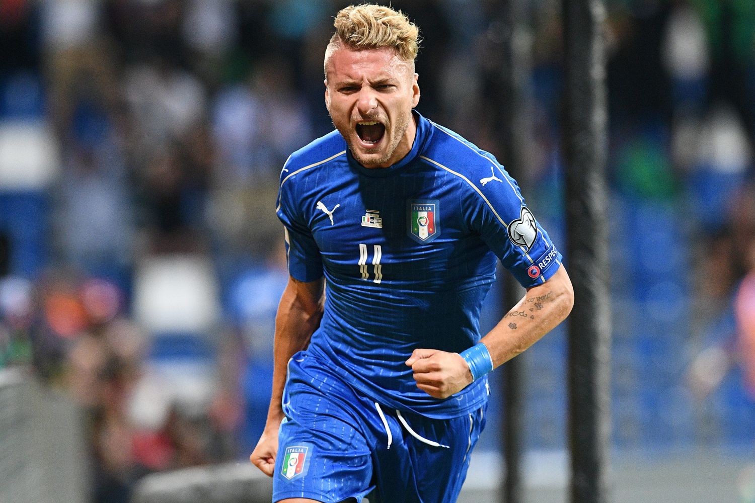 Al 53' del secondo tempo sblocca il risultato Ciro Immobile (AFP)&nbsp;