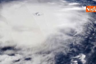 &nbsp;Irma, l'uragano visto dalla spazio (fotogramma Vista)