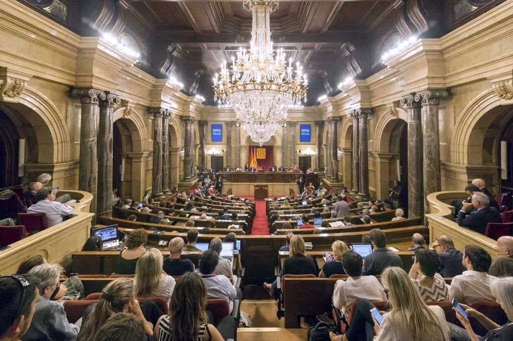 Il parlamento della Catalogna