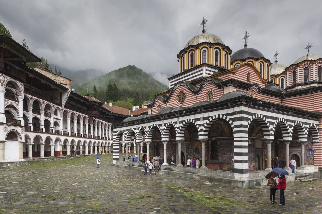 &nbsp;Bulgaria, monastero di Rila (Afp)