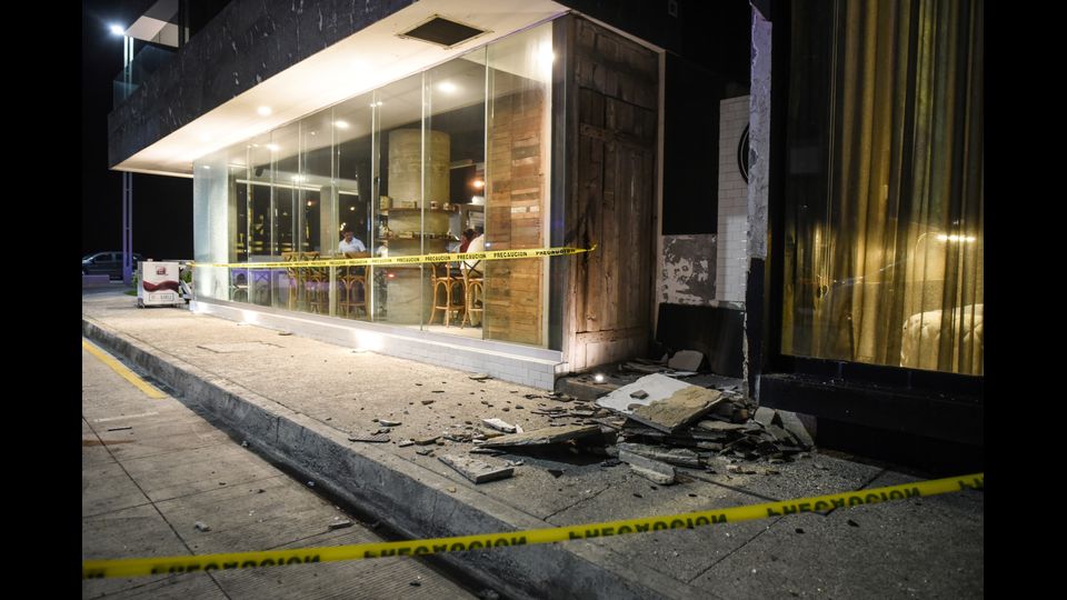 Messico, scossa di magnitudo 8.0 nella notte, nella foto VERACRUZ &nbsp;
