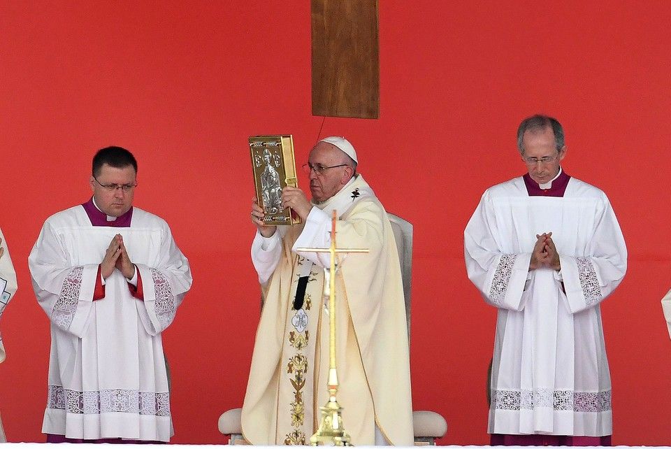 Santa Messa di Papa Francesco (AFP)&nbsp;