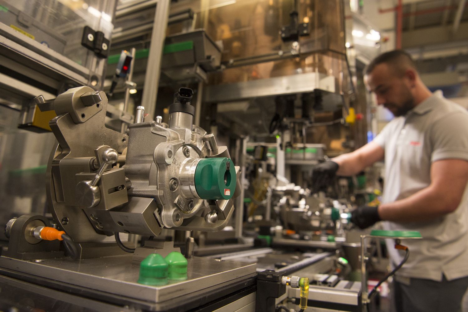 La produzione in una fabbrica