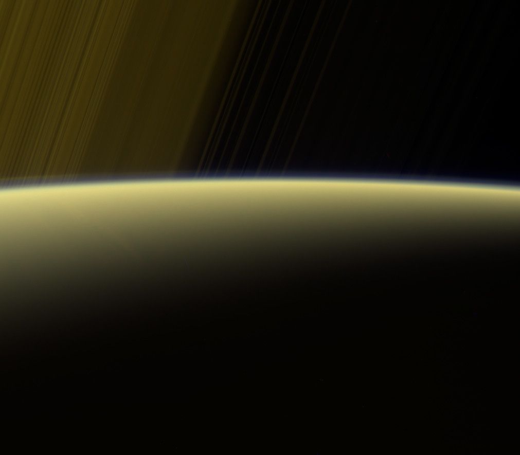 &nbsp;Saturno fotografato dalla sonda Cassini
