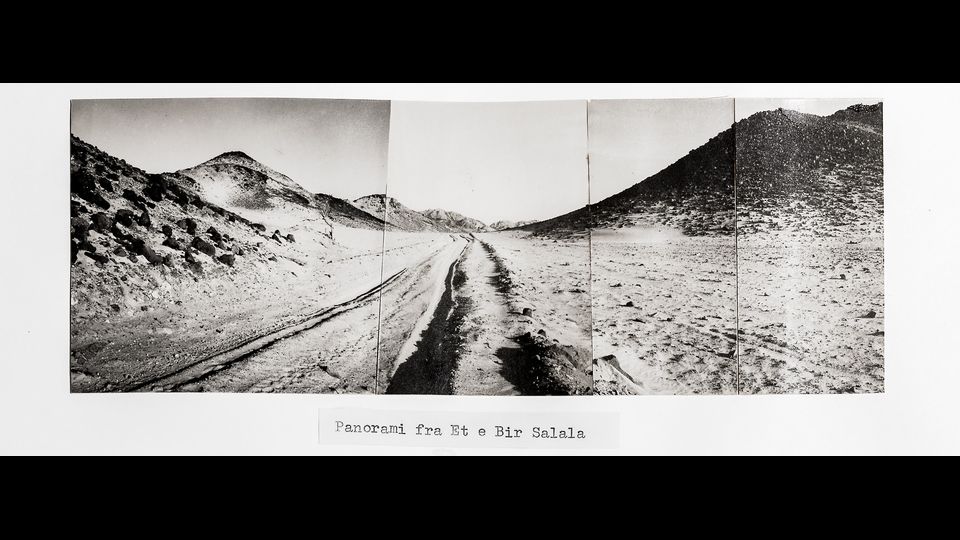 Panorama sulla strada tra Et e Bir Salala. Sudan, 1960&nbsp;