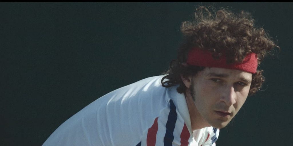 Shea LeBeouf in Borg/McEnroe