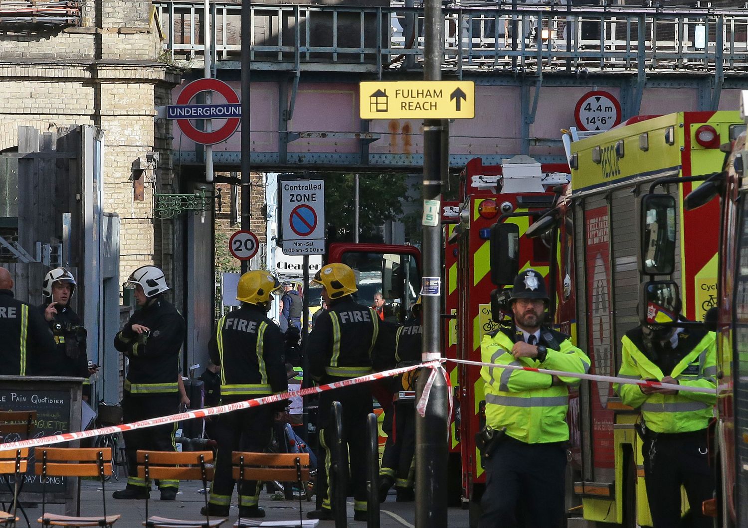 &nbsp;Londra, esplosione in un vagone del metr&ograve;