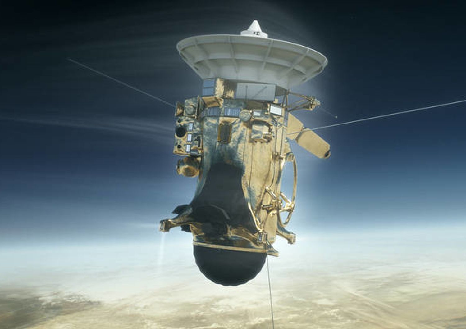 &nbsp;La sonda Cassini